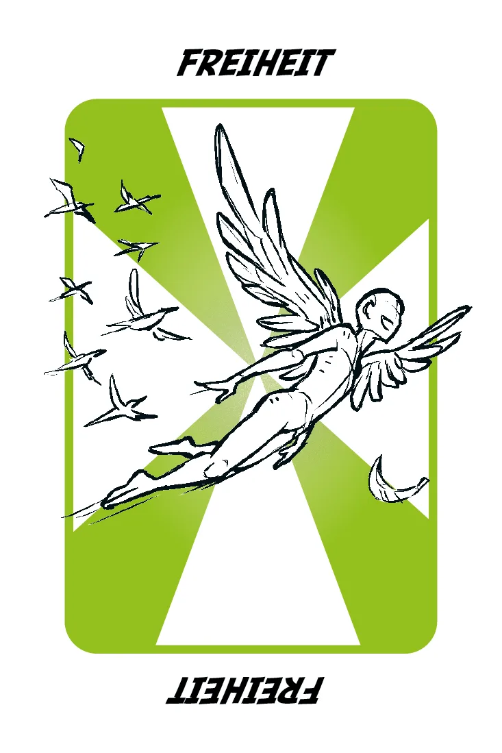 Wertekarte Freiheit